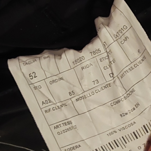 Giorgio Milano Authentic VINTAGE ITALIAN DESIGNER Men's Coat - Picture 2 of 11